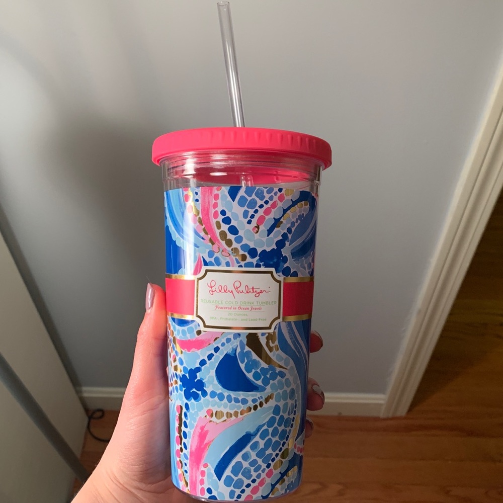 NWT Lily Pulitzer Tumbler Cup